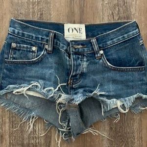 COPY - One Teaspoon Denim Shorts